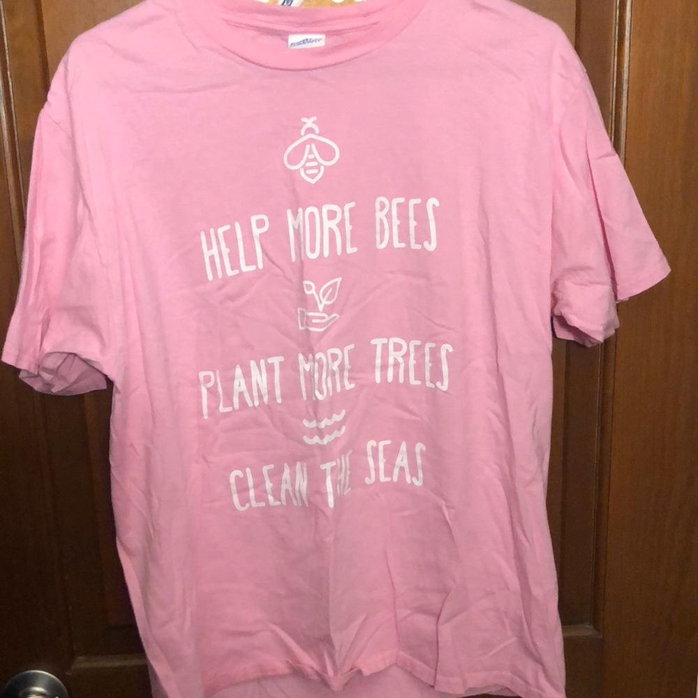 Bees, trees, seas tshirt